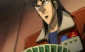 Scene from Gambling Apocalypse Kaiji