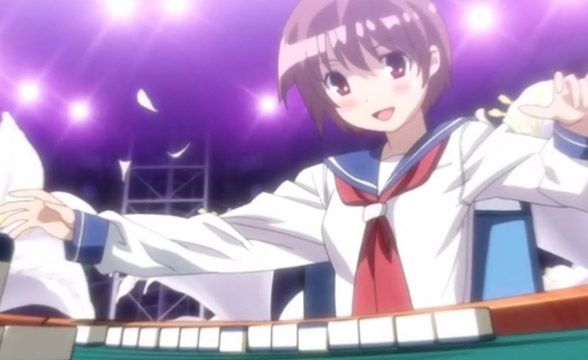 Mahjong from Saki