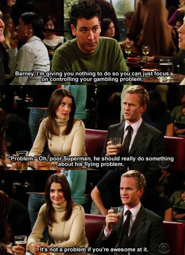 Barney Simpson How I Met Your Mother meme