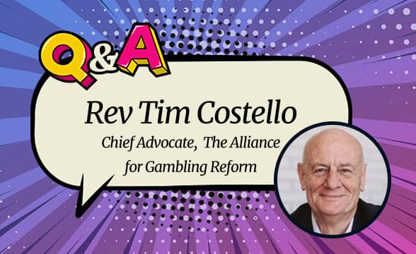 AGR Rev Tim Costello on the Role of Cashless Cards in Tackling Gambling Addiction and Money Laundering