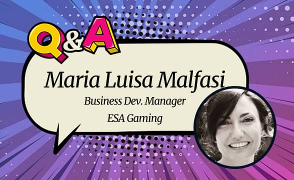 ESA Gaming Maria Malfasi: “We’re Proud of the Innovation and Creativity We Bring to the Table”