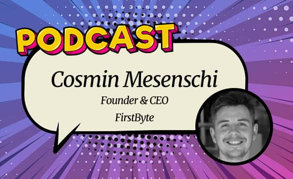 GamblingNews Talks with FirstByte Founder and CEO Cosmin Mesenschi (Podcast #1)