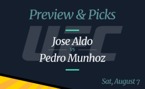 UFC 265 Jose Aldo vs Pedro Munhoz Odds, Picks and Prediction