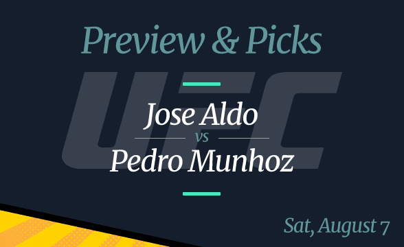 UFC 265 Jose Aldo vs Pedro Munhoz Odds, Picks and Prediction