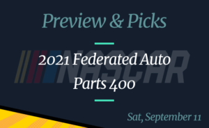 NASCAR 2021 Federated Auto Parts 400: Odds, Date, Time