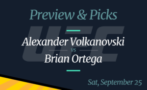 UFC 266 Volkanovski vs Ortega Odds, Where to Watch, Time