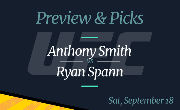 UFC Vegas 37: Anthony Smith vs Ryan Spann Odds, Time, Where to Watch