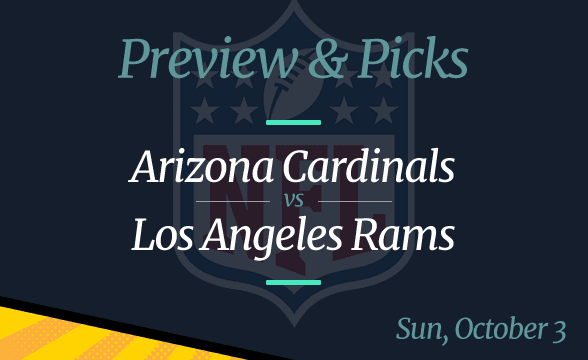 NFL Week 3: Cardinals vs Rams, Time, Odds