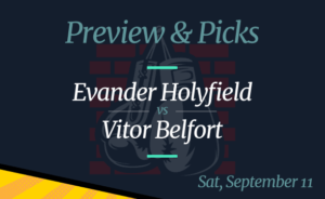 Vitor Belfort vs Evander Holyfield Odds to Win, Time and Date