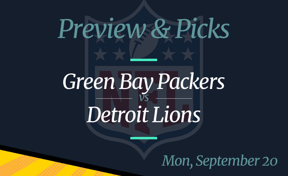 NFL Week 2: Lions vs Packers, Time, Odds