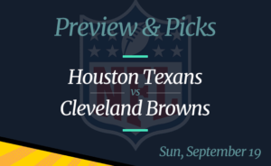 NFL Week 2: Texans vs Browns, Time, Odds