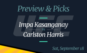 Impa Kasanganay vs Cariston Harris Odds, Time, Where to Watch, and Pick