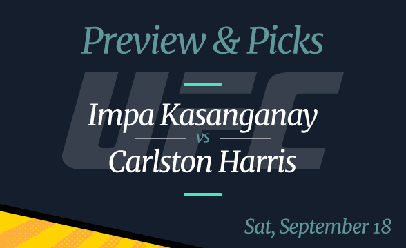 Impa Kasanganay vs Cariston Harris Odds, Time, Where to Watch, and Pick