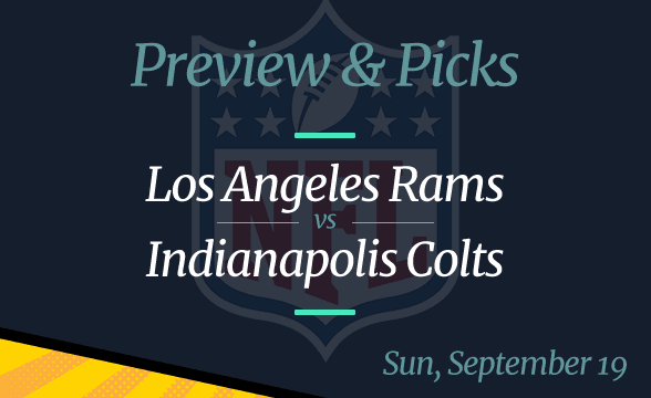 NFL Week 2: Rams vs Colts, Time, Odds