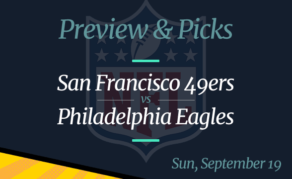 NFL Week 2: 49ers vs Eagles, Time, Odds