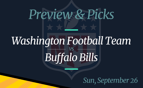 NFL Week 3: WFT vs Buffalo Bills, Time, Odds