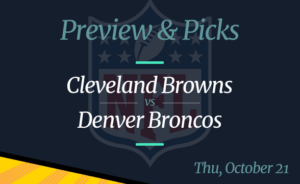 Broncos vs Browns NFL Week 7 Odds, Time, and Prediction