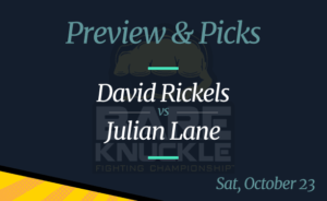 BKFC Fight Night Wichita David Rickels vs Julian Lane: Odds and Picks