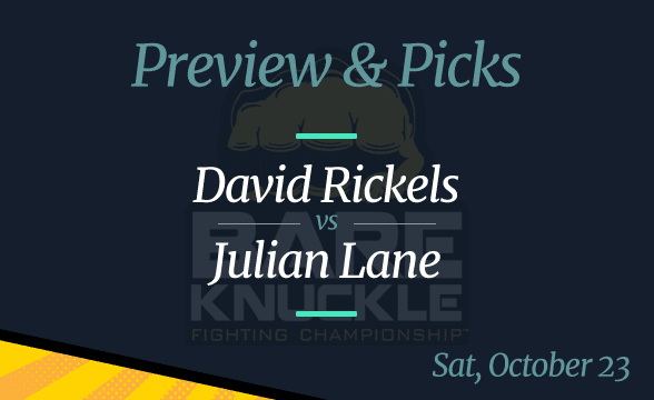 BKFC Fight Night Wichita David Rickels vs Julian Lane: Odds and Picks