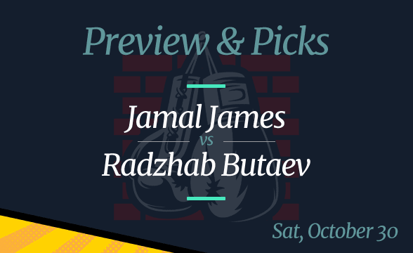 Jamal James vs Radzhab Butaev Odds, Picks and Preview