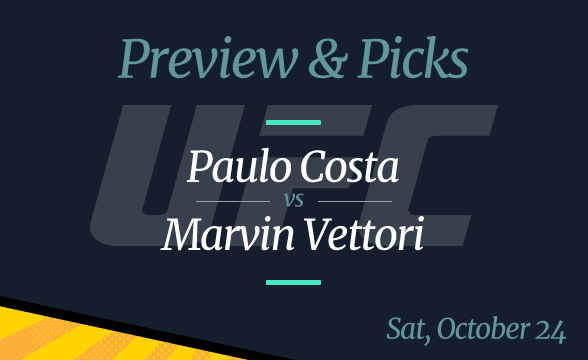 UFC Vegas 41 Costa vs Vettori: Odds, Picks, Prediction and Where to Watch