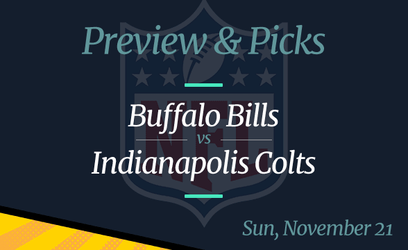 Colts vs Bills NFL Week 11 Odds, Time, and Prediction