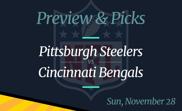 Steelers vs Bengals NFL Week 12 Odds, Time, and Prediction