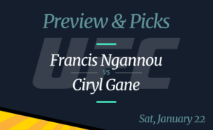 Ngannou vs Gane UFC 270 Odds, Time, and Prediction