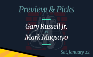 Gary Russell Jr. vs Mark Magsayo Odds, Time, and Prediction