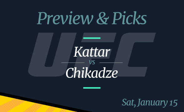 Kattar vs Chikadze UFC Vegas 46 Odds, Time, and Prediction