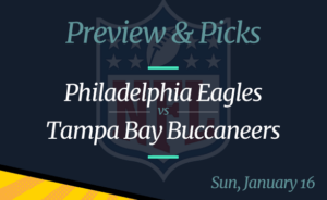 Eagles vs Buccaneers NFL Wild Card Odds, Time, and Prediction