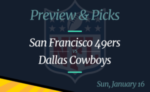 49ers vs Cowboys NFL Wild Card Odds, Time, and Prediction