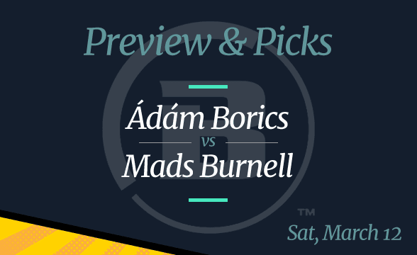 Adam Borics vs Mads Burnell Bellator 276 Odds, Time, and Prediction