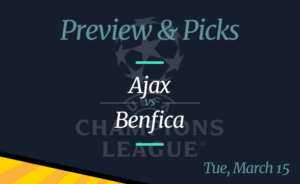 Ajax vs Benfica Champions League Odds, Time, and Prediction