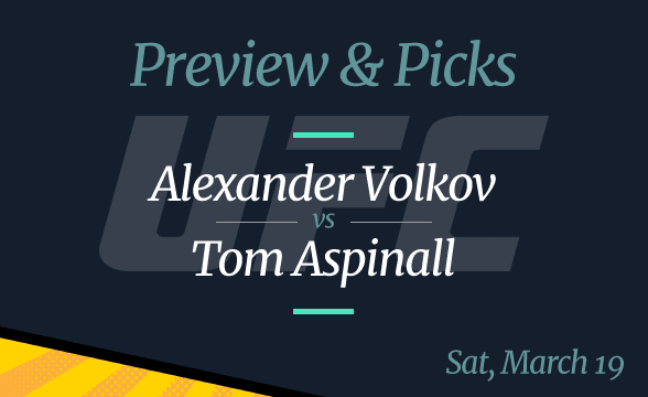 Alexander Volkov vs Tom Aspinall UFC Fight Night 204 Odds, Time, and Prediction