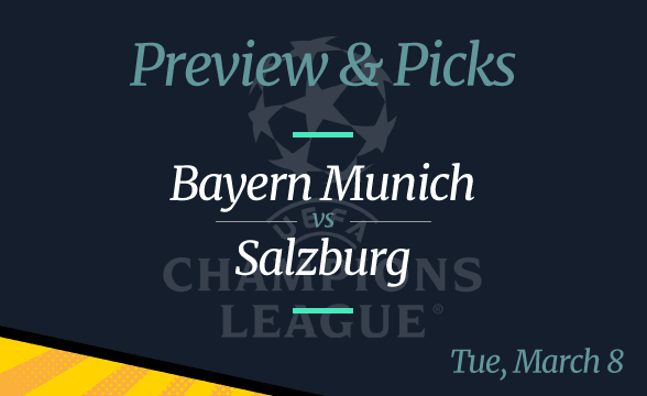 Bayern Munich vs Salzburg Champions League Odds, Time, and Prediction