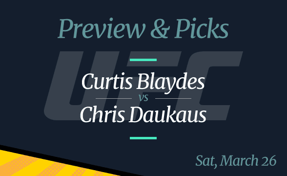 Curtis Blaydes vs Chris Daukaus UFC Fight Night 205 Odds, Time, and Prediction