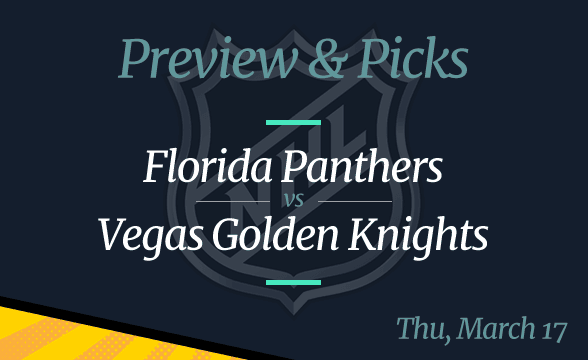 Florida Panthers vs Vegas Golden Knights NHL Odds, Time, and Prediction