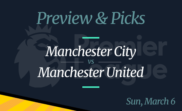 Manchester City vs Manchester United Premier League Odds, Time, and Prediction