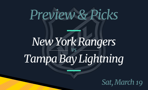 New York Rangers vs Tampa Bay Lightning NHL Odds, Time, and Prediction