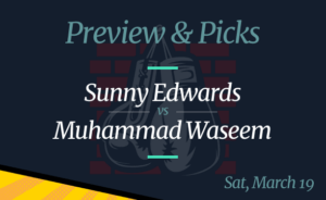 Sunny Edwards vs Muhammad Waseem IBF Flyweight Odds, Time, and Prediction