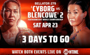 Cris Cyborg vs Arlene Blencowe Bellator 279 Odds, Time, and Prediction