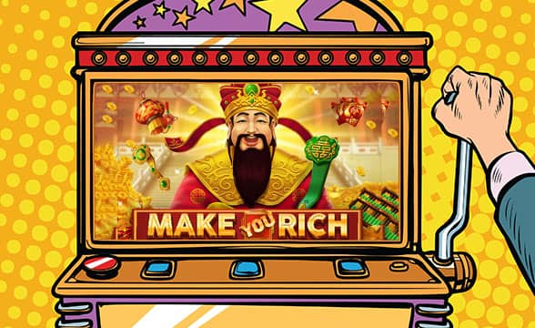 Join Caishen in Dragon Gaming’s Make You Rich Slot