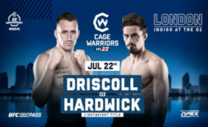 Kyle Driscoll vs George Hardwick Cage Warriors 141 Odds, Time, and Prediction