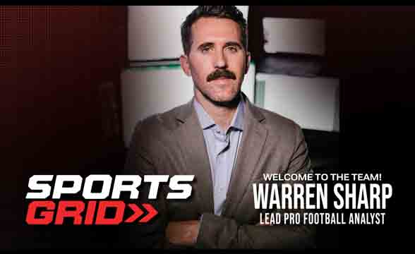 Sharp Becomes SportsGrid’s Lead Pro Football Analyst