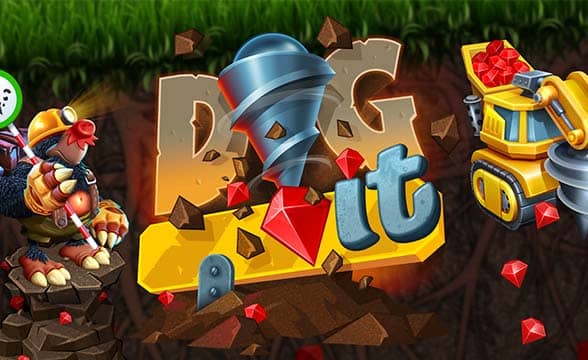 FunFair Releases Dig It, a Game About Mining Gems