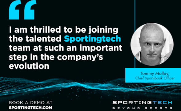 Sportingtech Appoints Tommy Molly to Lead Sportsbook Officer