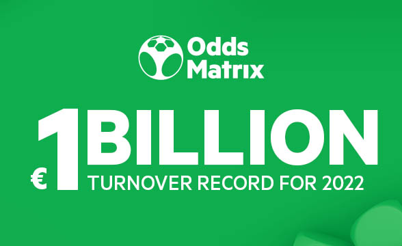 OddsMatrix Surpassed €1B in Turnover in September