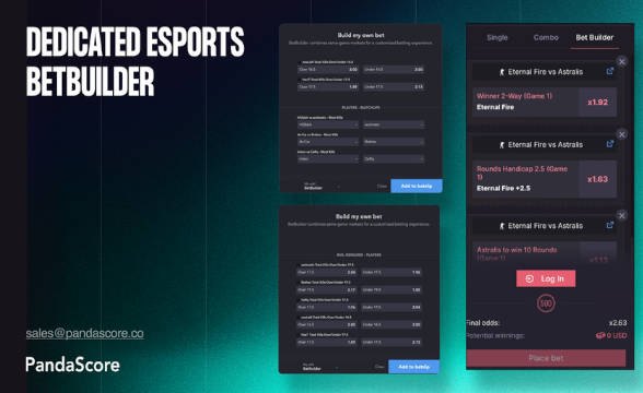 PandaScore Details BetBuilder Solution to Boost Esports Experience