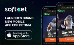 Soft2Bet Launches New Betinia App in Sweden